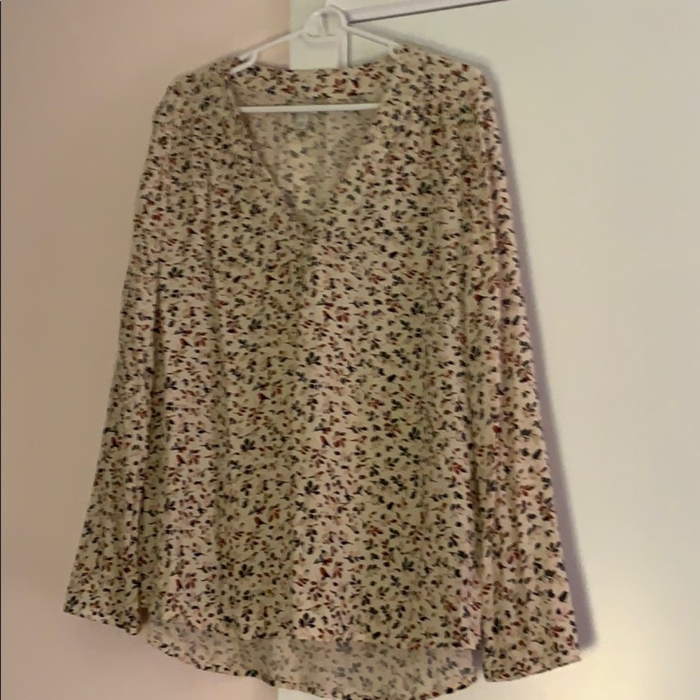 Pink floral top